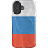 Russian Flag Distressed iPhone 16 Plus Magsafe Impact Case